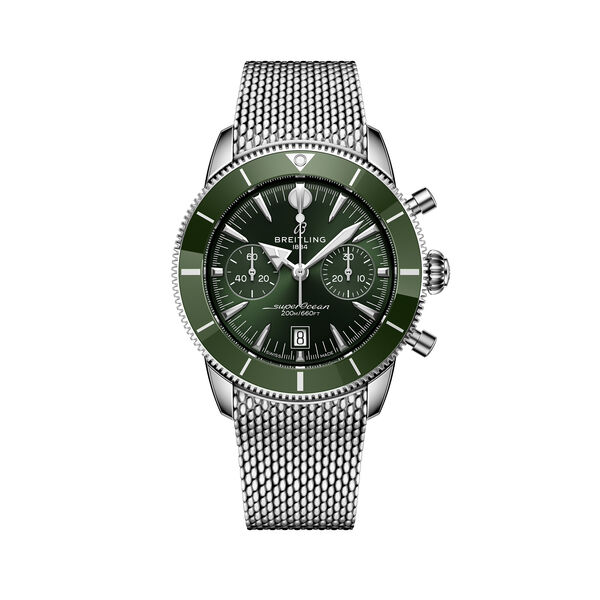 SuperOcean Heritage B01 42 mm chronographe automatique en acier inoxydable